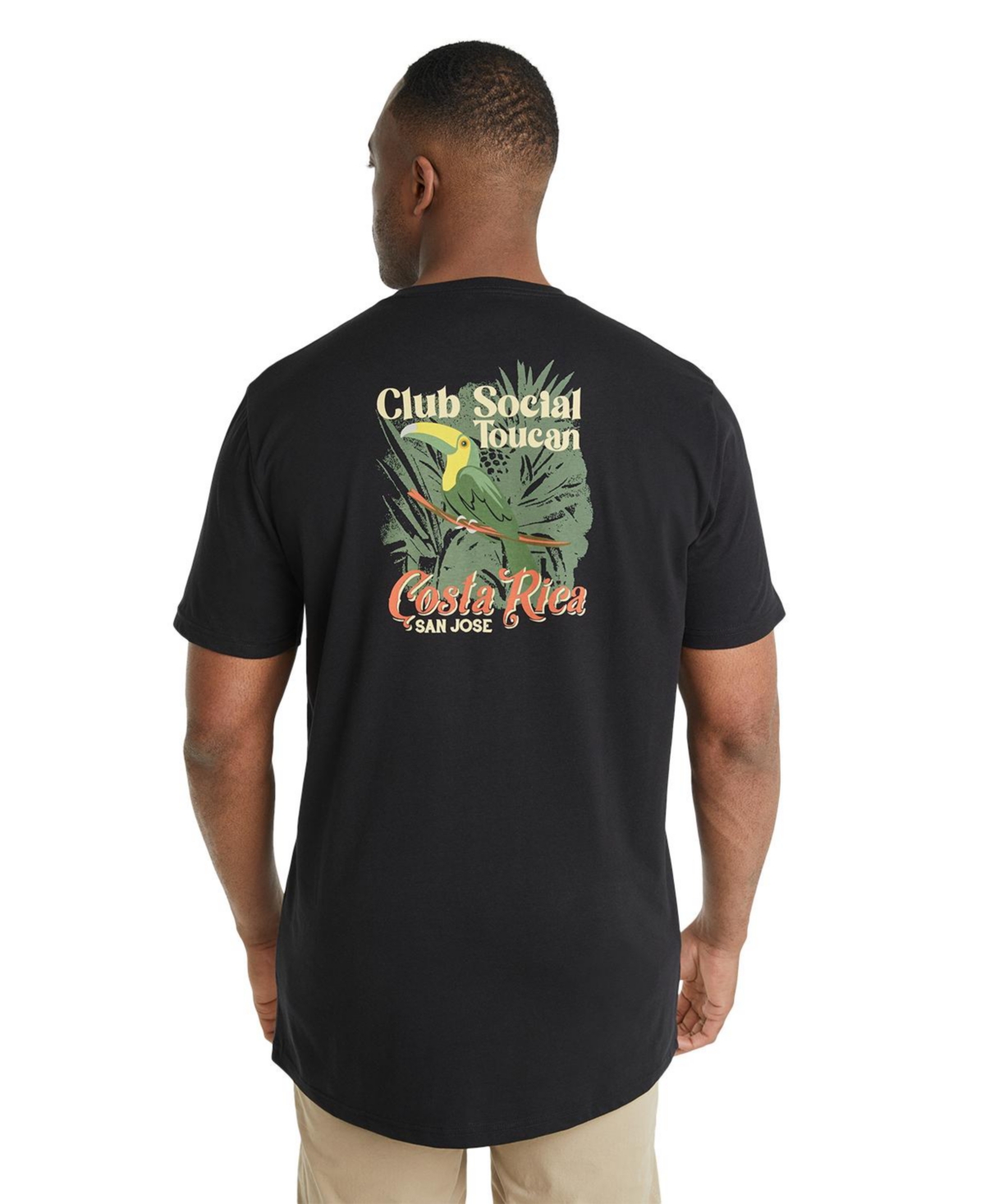 Johnny Bigg Men's Toucan Longline Tee