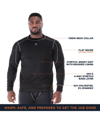 Men's Heavyweight Stretch Knit Mid-Layer Top