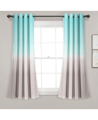 Umbre Fiesta Light Filtering Window Curtain Panels