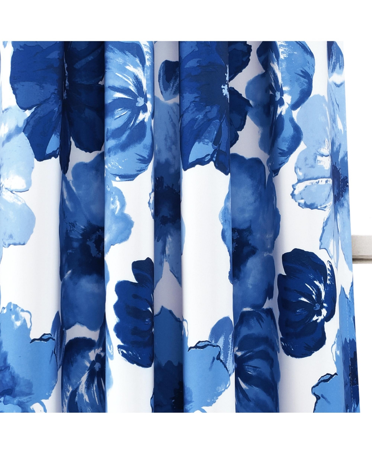 Lush Decor Leah Light Filtering Window Curtain Panels
