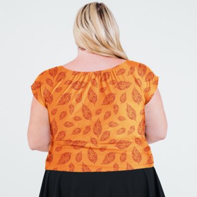 Plus Size Zoey Crop Swim Top