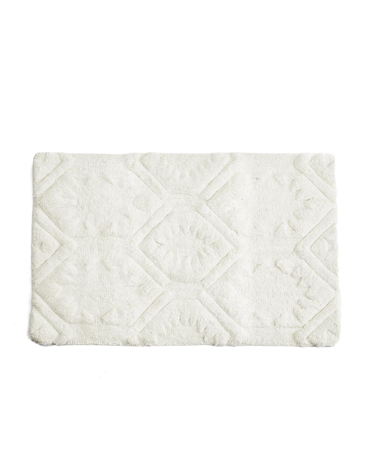 PENDLETON WHITE SANDS COTTON BATH RUG, 21" X 34" 