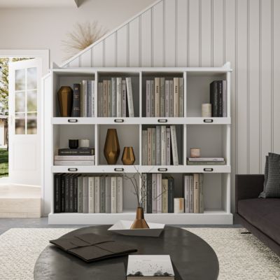 cubbyhole storage 10-Shelf Bookcase