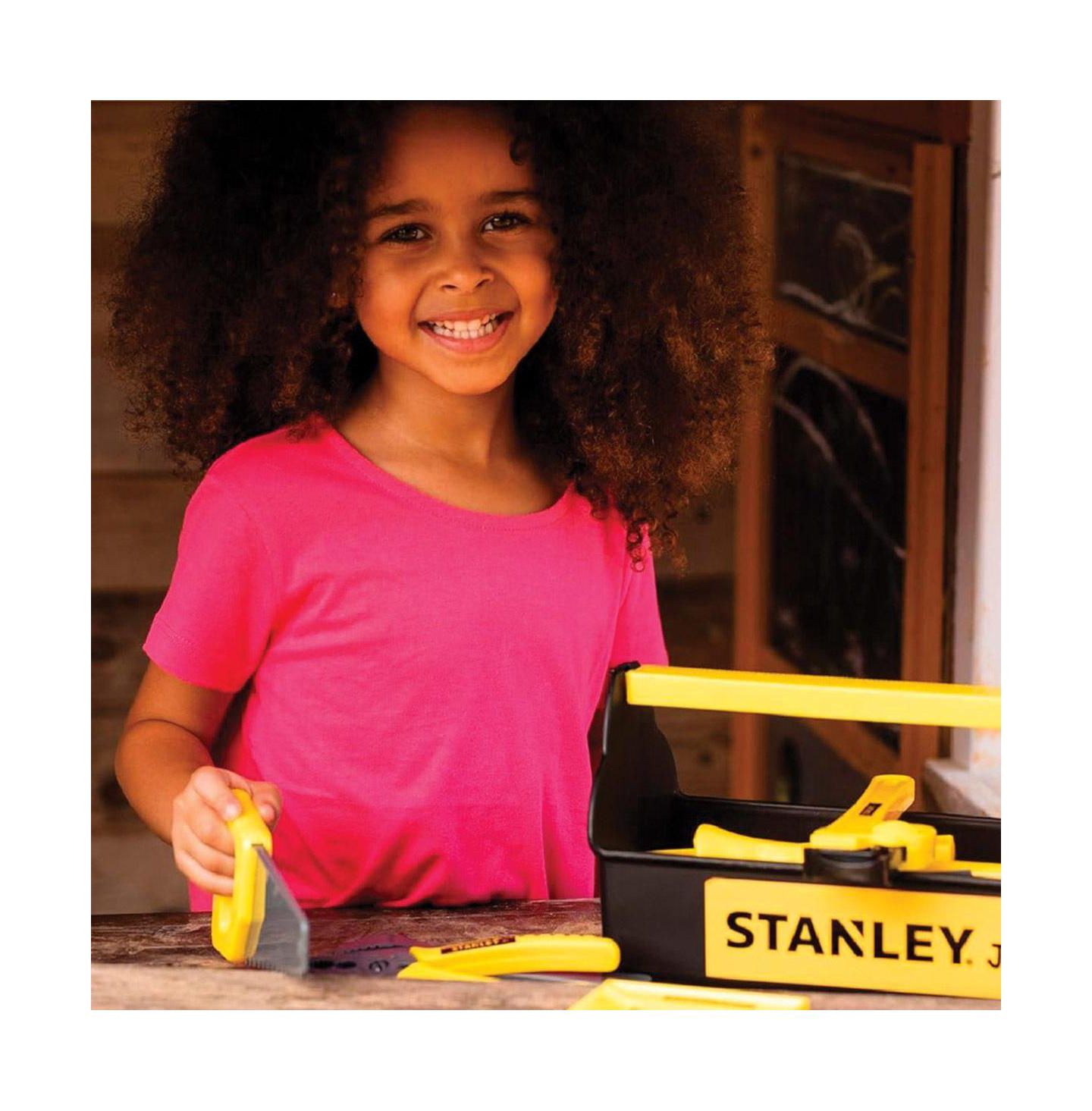 Детские игрушки Red Toolbox Stanley Jr. 18-Piece Pretend Play Toolbox, Ages 3+ — фото 2