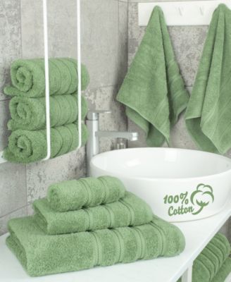 Edison 100% Cotton Luxury 6-Piece Towel Set