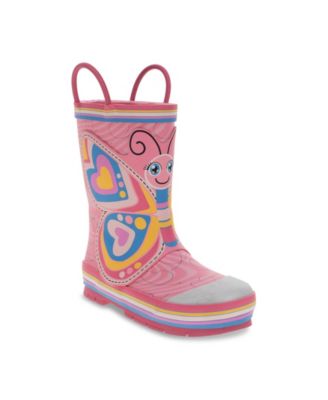 Big Girls Bella Butterfly Rain Boot