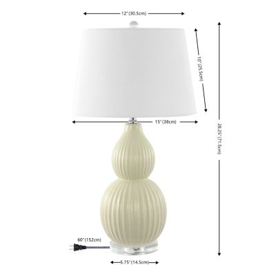 Thatcher Ceramic LED Table Lamp
