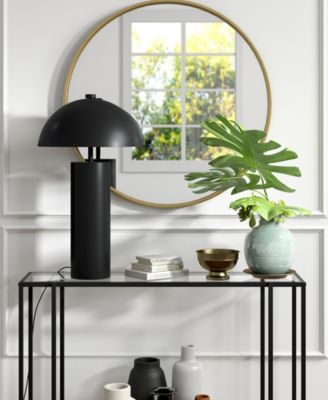 York 27" Tall Table Lamp with Metal Shade