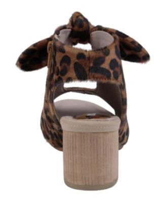 Women's Kimora Knot Detail Block Heel Dress Sandals