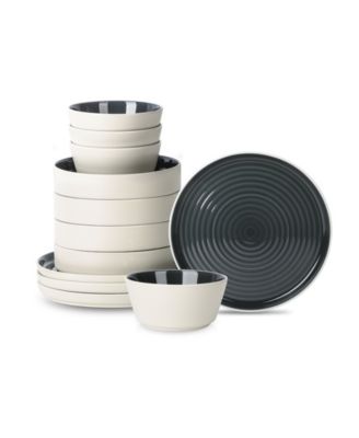 Elica 12 Pc. Dinnerware Set, Service for 4