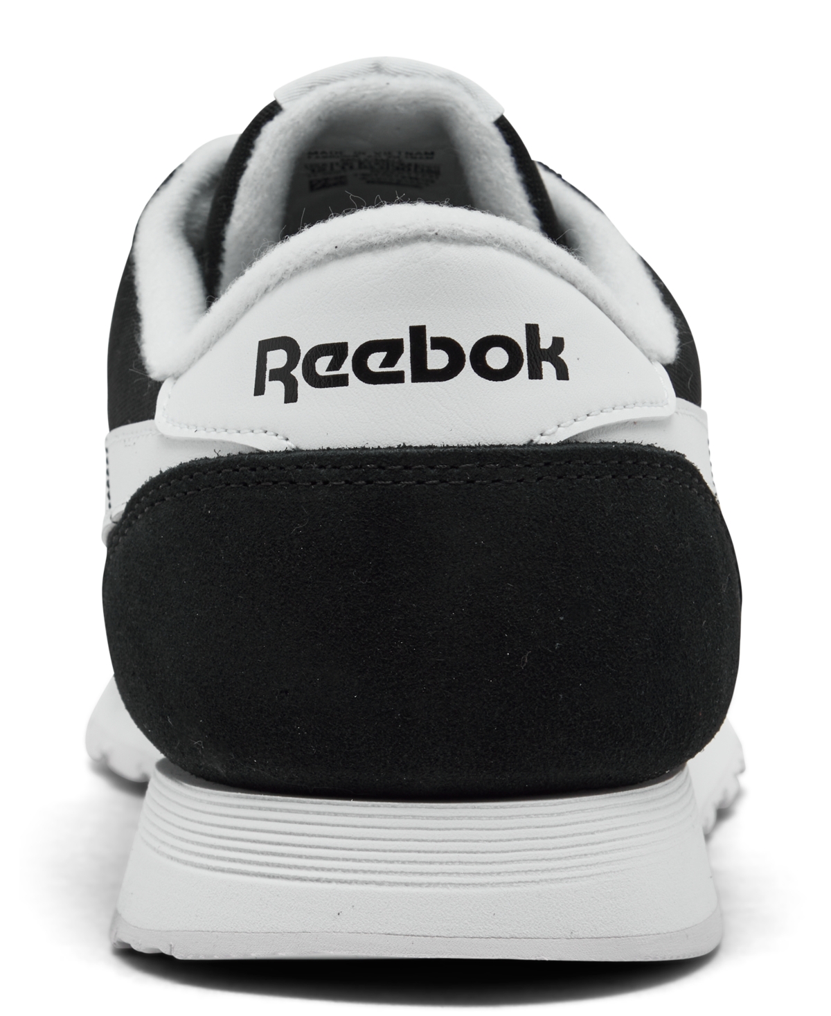 Reebok Men's Classic Nylon Casual Sneakers from Finish Line - White