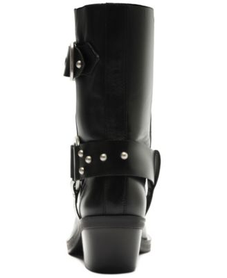 Women's Kaia Mid-Block Leather Booties