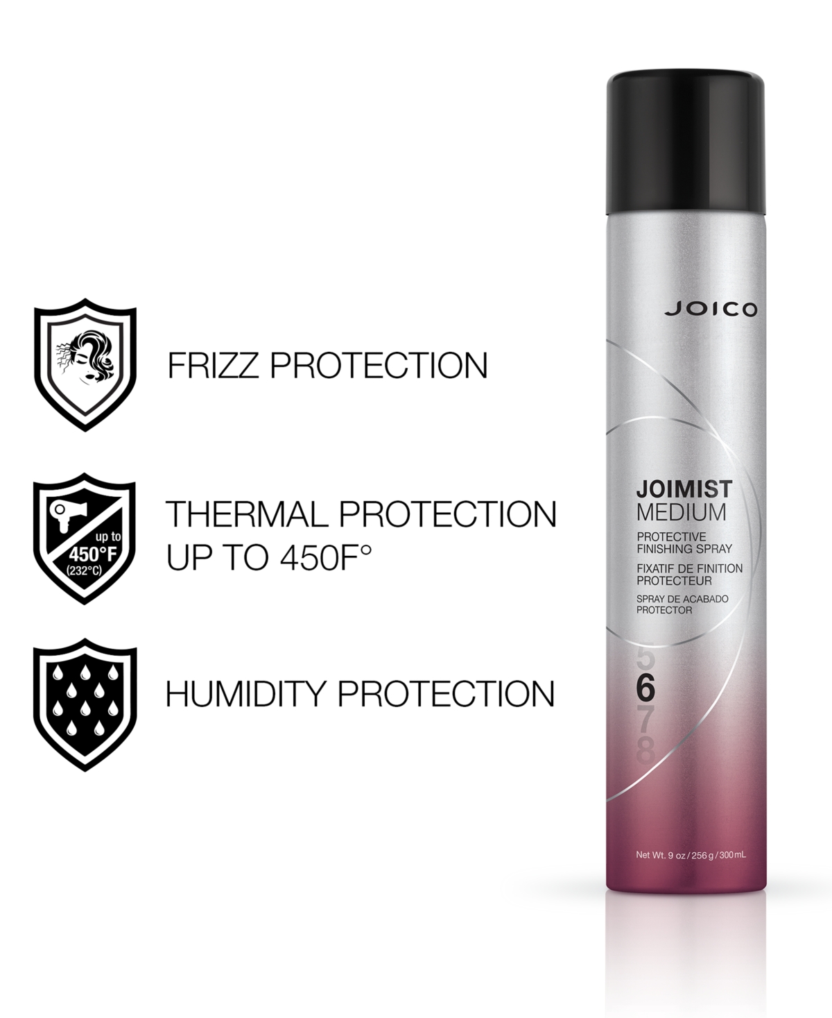 JOICO JOIMIST MEDIUM PROTECTIVE FINISHING SPRAY 50% VOC, 9 OZ. 
