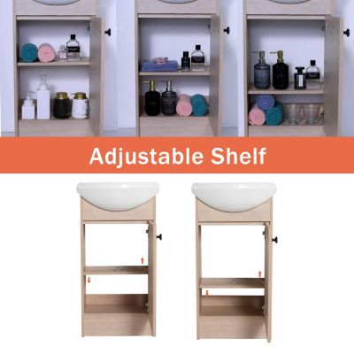 18 Inch Freestanding Bathroom Vanity