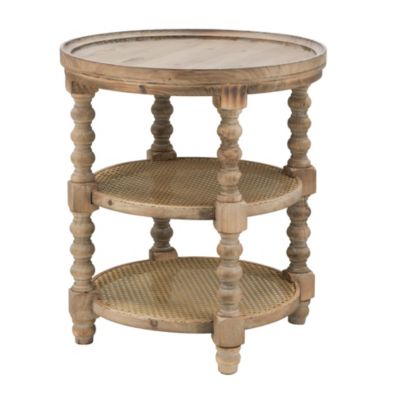 3-Tier Round Side Table