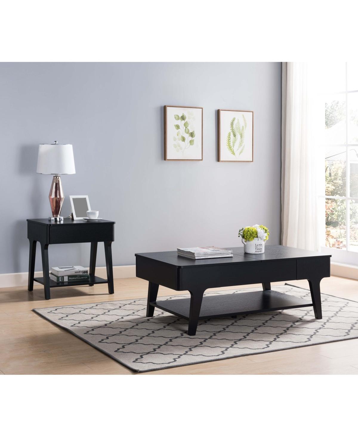 Simplie Fun End Table Black