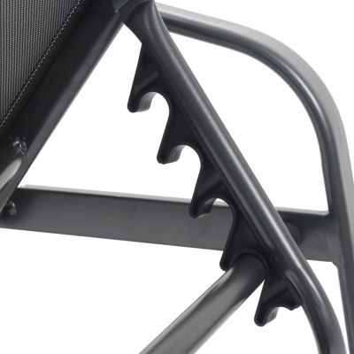 Streamdale 2 Pieces Set Outdoor Patio Swimming Pool Lounge Gray Color With Pillow