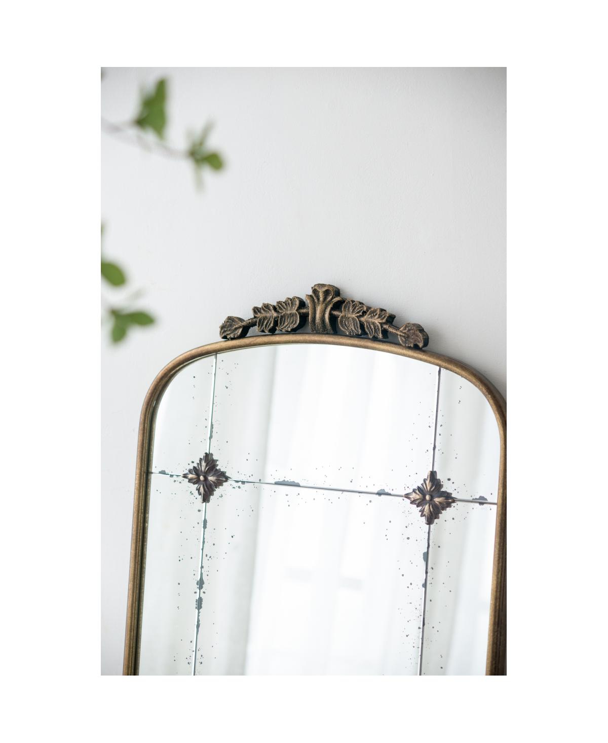 Streamdale Furniture AntiqueArched Mirror, Length for Living Room - Gold
