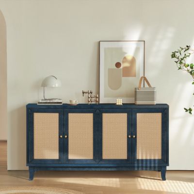 Handcrafted Rattan Storage Cabinets - Modern and Stylish