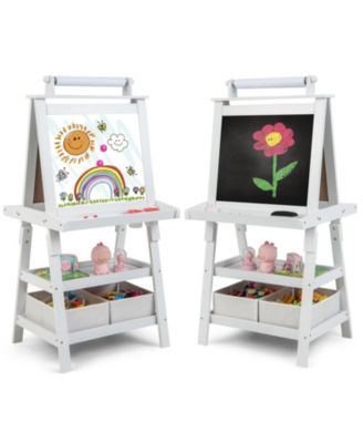3-in-1 Double-Sided Storage Art Easel