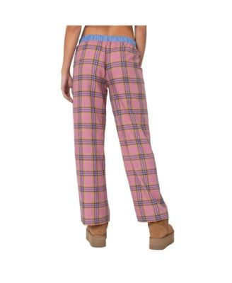 Women's Plaid & Stripe Pants