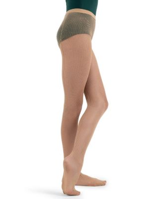 Girls Classic Fishnet Tight w/ Seams