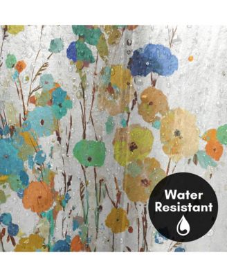 71x74 Floral Shower Curtain - Spring Garden by PI Creative Art