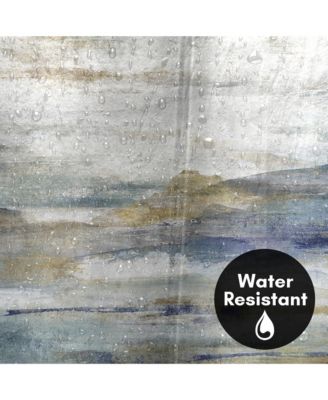 71x74 Coastal Shower Curtain - Upon a Clear by PI Creative Art