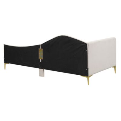 Streamdale Twin Size Upholstered Daybed With Headboard And Armrest, Support Legs