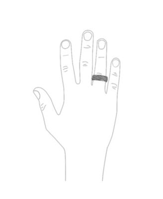 Laser Etched Wood Grain Matte Finish Black Band with Oliver Wood Sleeve Liner Titanium Band Rings Comfort Fit 8MM