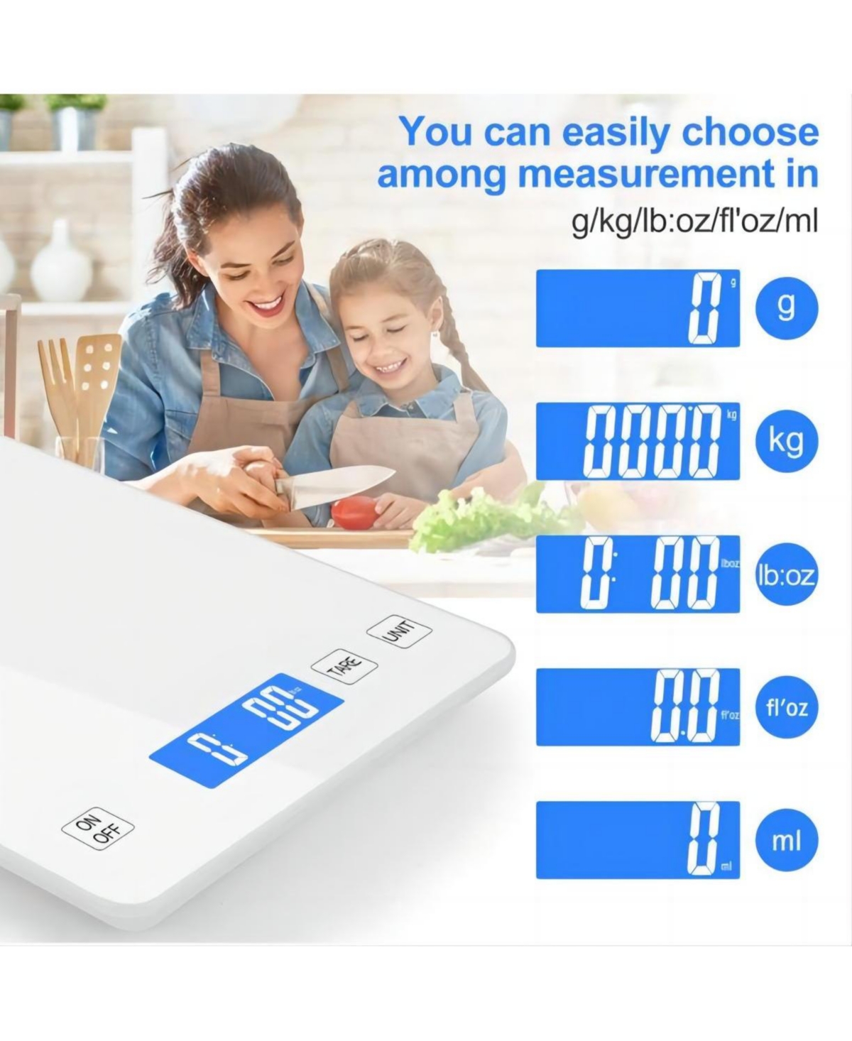 Sugift Kitchen Food Scale Led Display