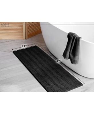 Soft Shaggy Bathroom Rug 47x17 inch
