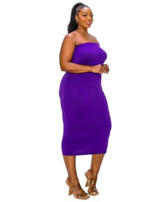 Plus Size Willow Tube Dress