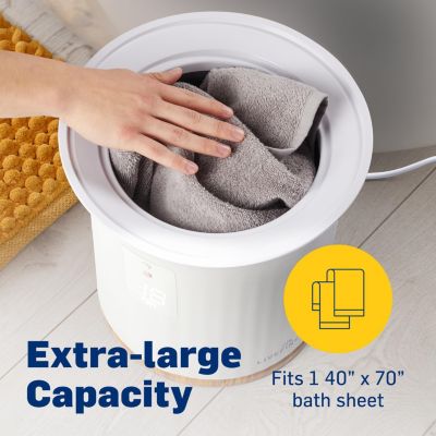 Towel Warmer Bucket Style Heater w/LED Display 40" x 70" Towel