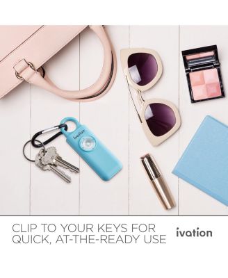 Personal SOS Keychain Alarm, Rechargeable Personal Alarm