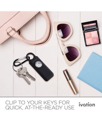 Personal SOS Keychain Alarm, Rechargeable Personal Alarm