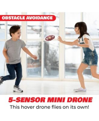 Scoot Hand Operated Drone for Kids or Adults - Red