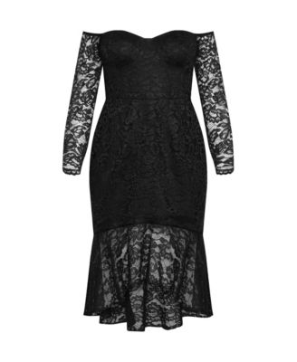 Plus Size Athena Lace Dress