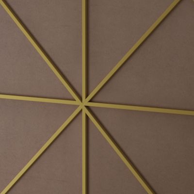 Streamdale 39" Gold Metal Framed Circular Wall Mirror