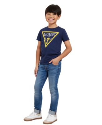 Big Boys Skinny Fit Stretch Denim 5 Pocket Jeans