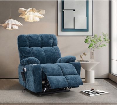 Okin Power Lift Recliner Chair with Heat Massage