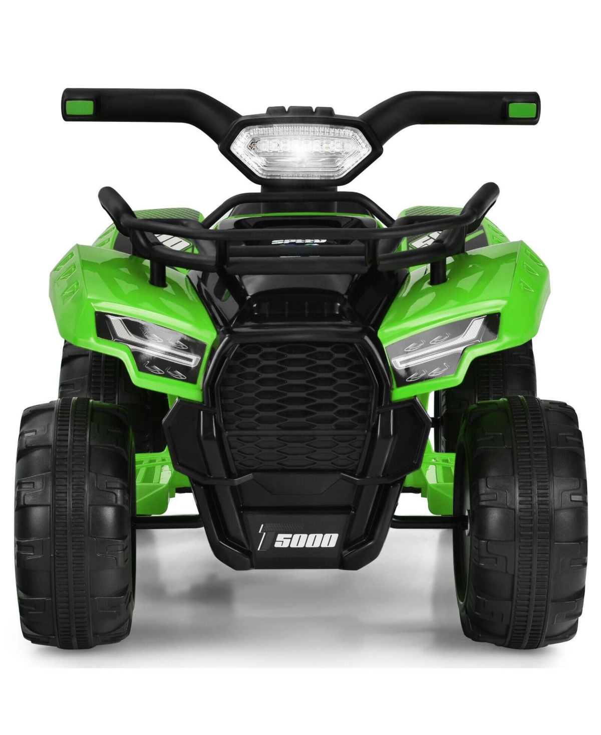 Slickblue 6V Kids Atv Quad Electric Ride On Car with Led Light and MP3