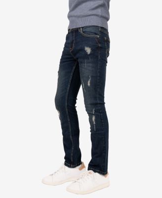 Big Boys RawX Distressed Neon Stitch Jeans