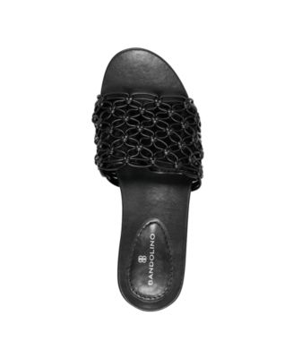 Women's Melly Knotted Upper Flat Slide Sandals