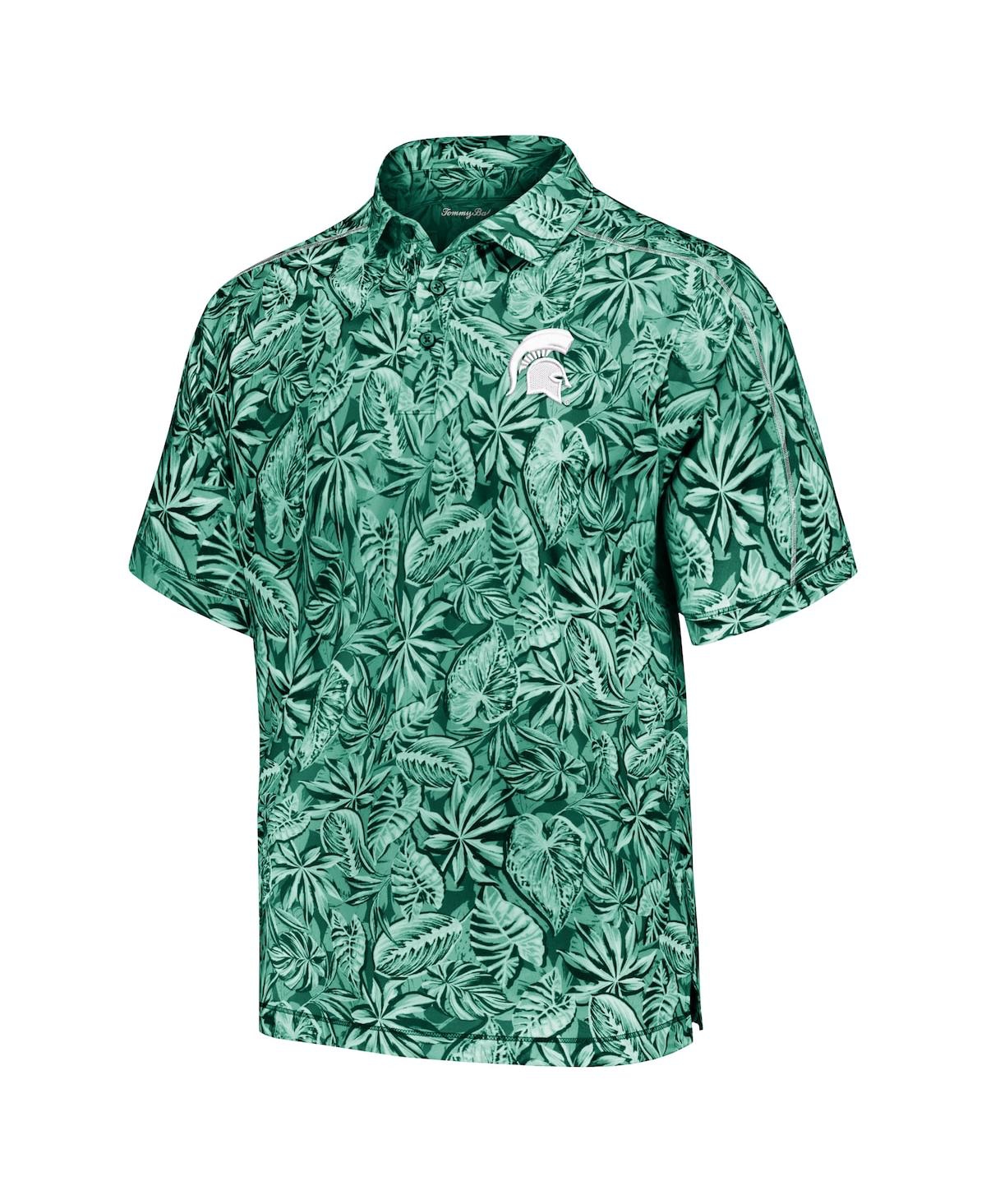 Tommy Bahama Men's Michigan State Spartans Tropical Score Island Zone Polo