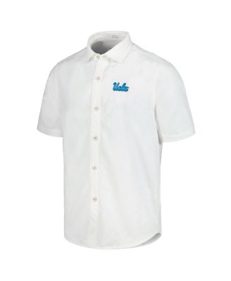 Men's UCLA Bruins Coconut Point Palm Vista Island Zone Camp Button-Up Shirt