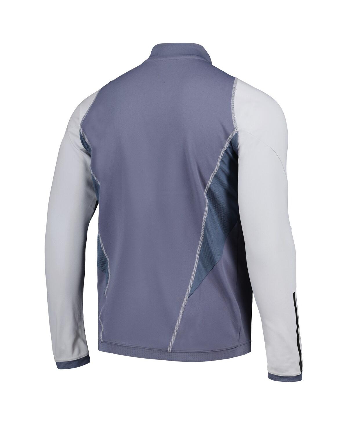 Adidas Men's Seattle Sounders Fc 2024 On-Field Aeroready Quarter-Zip Training Sweatshirt