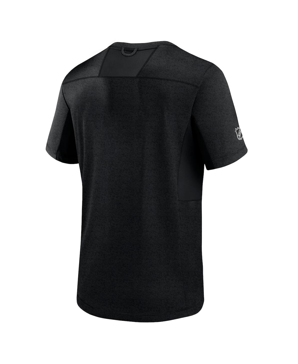 Fanatics Men's San Jose Sharks Authentic Pro Performance T-Shirt - Black