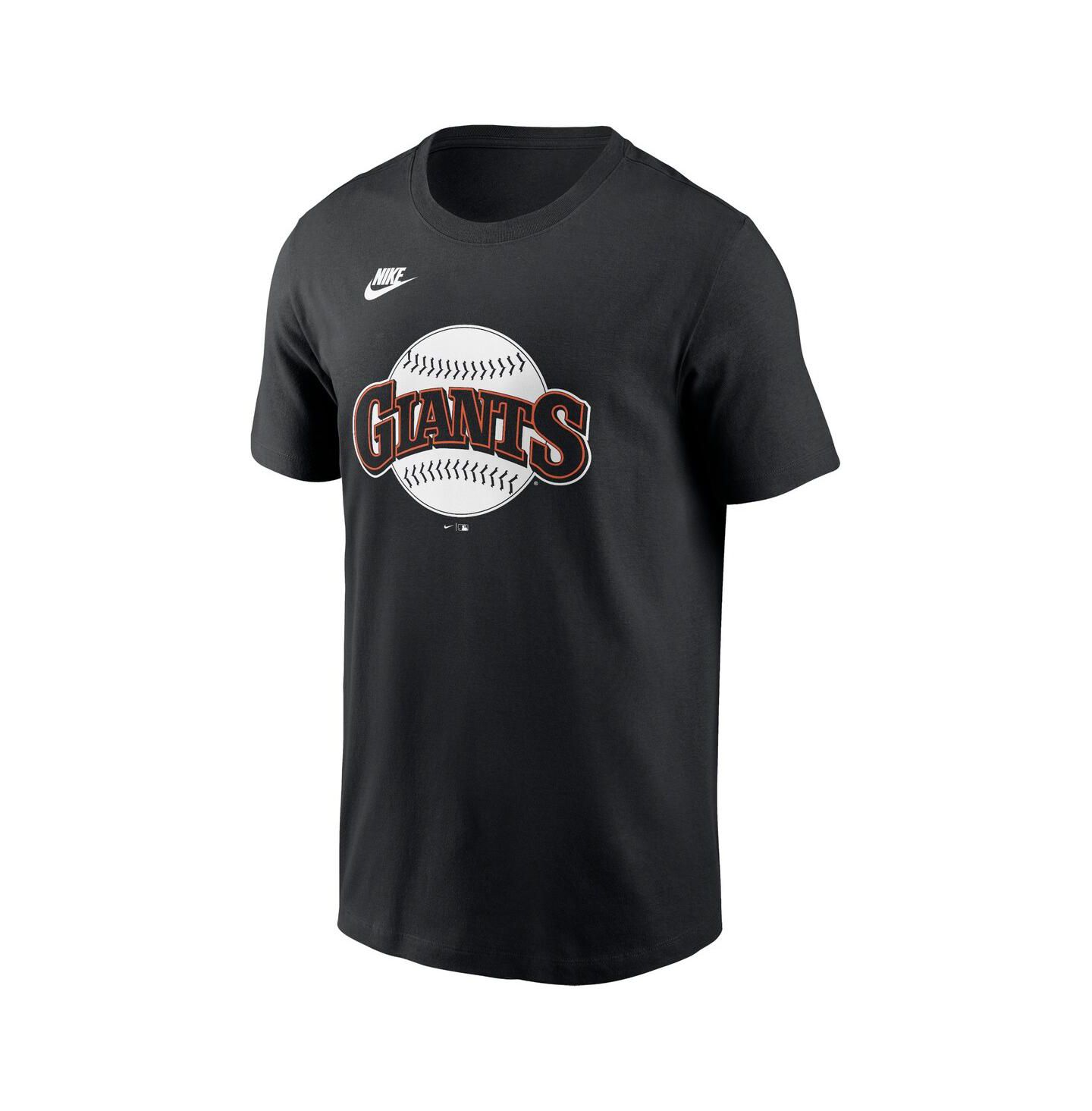 Мужская футболка Nike San Francisco Giants Cooperstown Collection Team Logo — фото 3