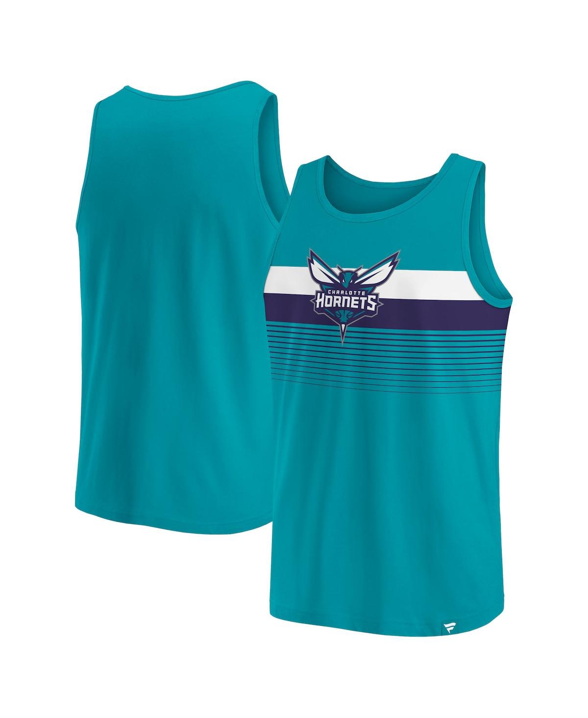 Fanatics Men's Teal Charlotte Hornets Wild Game Tank Top - Teal